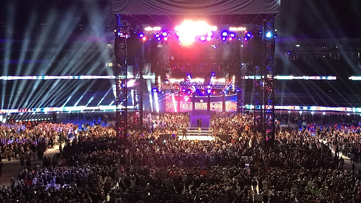 WWE Super Show-down 2018 John Cena Promo | Photo credit: Franticpower via Wikimedia Commons
