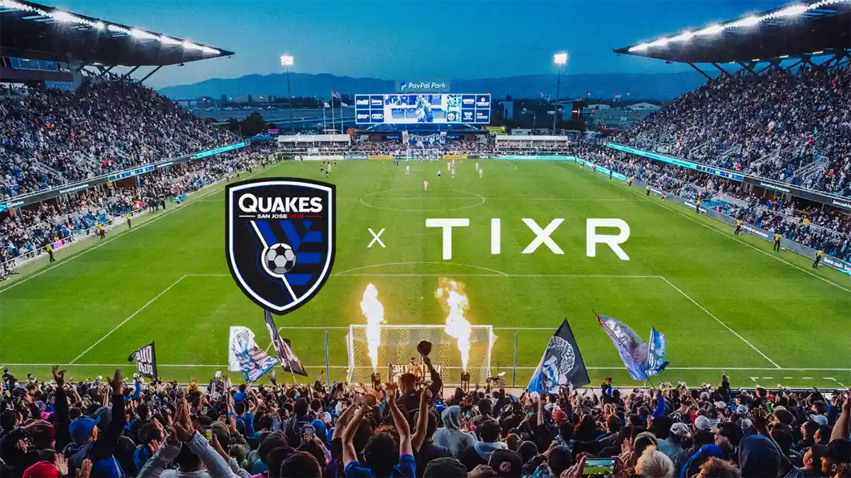 Tixr and the San Jose Earthquakes announced a ticketing partnership that will go live for the 2026 season. (Image courtesy San Jose Earthquakes)
