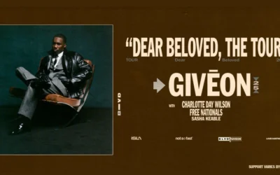 GIVĒON Announces Fall ‘Dear Beloved, The Tour’