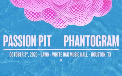 Phantogram & Passion Pit tickets on sale in Houston at White Oak Lawn