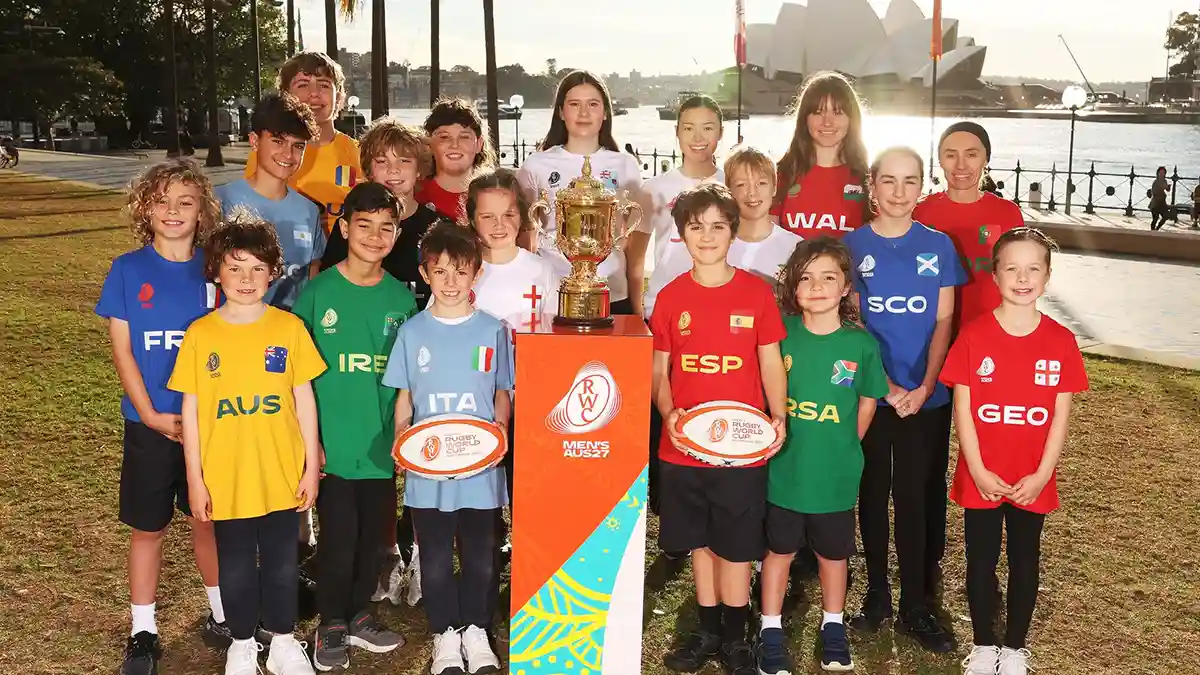 Rugby World Cup 2027 organizers announced the ticketing timelines and plans for the Sydney event this week. (Image via event organizer's website)