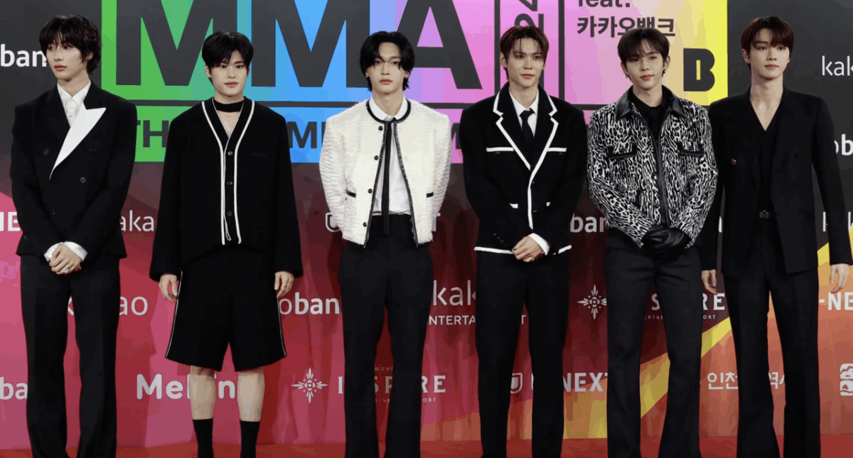 South Korean boy band Riize at the 2024 Melon Music Awards in Seoul on November 30, 2024 | Photo credit: TenAsia via Wikimedia Commons