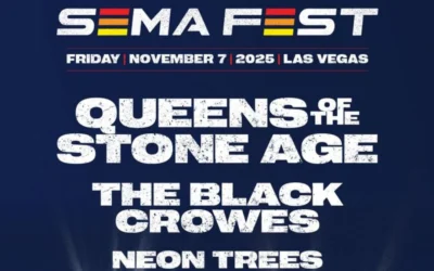 SEMA Fest Returns to Las Vegas With Queens Of The Stone Age, The Black Crowes