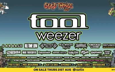 Tool, Weezer Lead Australia’s Good Things Festival This December