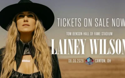 Lainey Wilson to Headline 2026 Concert for Legends at NFL Hall of Fame Weekend