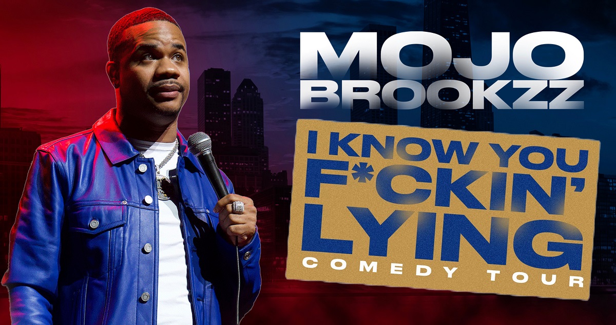 Mojo Brookzz via the comedian's official website