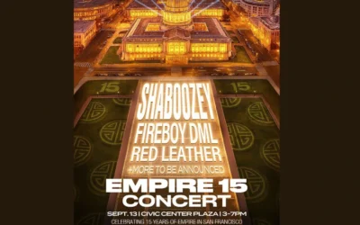 EMPIRE to Host 15th Anniversary Concert Featuring Shaboozey, Fireboy DML