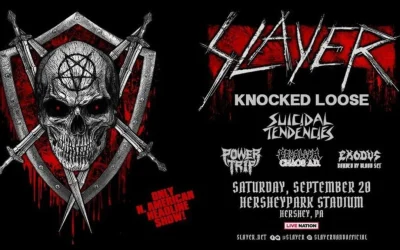Slayer Returns for Exclusive 2025 East Coast Show at Hersheypark Stadium
