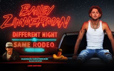 Bailey Zimmerman Plots ‘Different Night Same Rodeo’ North American Tour