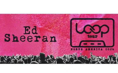 Ed Sheeran Unveils North American Leg of Loop Tour for 2026