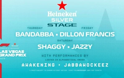Shaggy, Dillon Francis Tapped for Heineken Silver Stage at Las Vegas Grand Prix