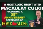 Macaulay Culkin Reveals ‘Home Alone’ Film, Q&A Tour This Holiday Season
