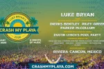 Luke Bryan’s ‘Crash My Playa’ Returns to Riviera Cancún in 2026 with Dierks Bentley, Riley Green