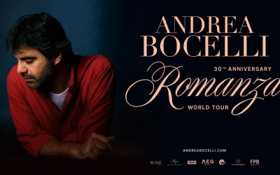 Andrea Bocelli Announces North American Romanza 30th Anniversary World Tour Dates