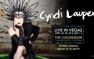 Cyndi Lauper Announces 2026 Las Vegas Residency at The Colosseum