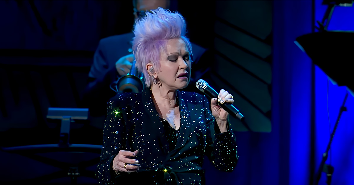 Cyndi Lauper via ScoreBig