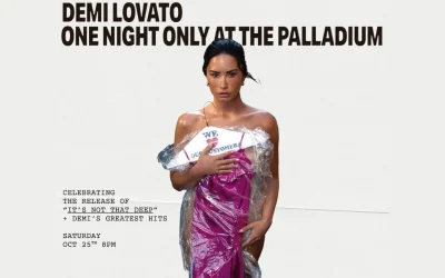 Demi Lovato Announces One-Night Concert at Hollywood Palladium