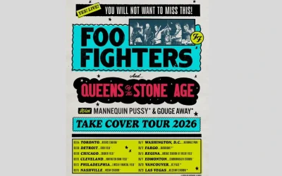 Foo Fighters to Launch 2026 North American Stadium Run