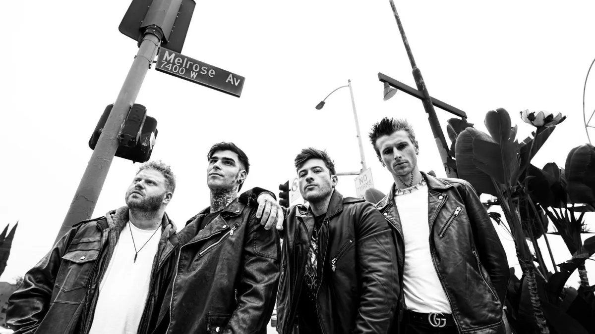 Melrose Avenue (image via the band's official website)