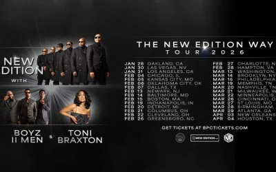 New Edition Sets 2026 Tour With Boyz II Men and Toni Braxton