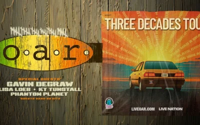 O.A.R. Plots 30th Anniversary Three Decades Tour