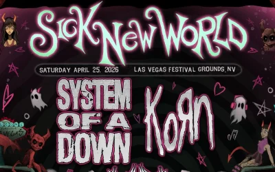 System Of A Down, Korn to Headline Sick New World Las Vegas 2026