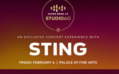 Sting to Headline Super Bowl LX Studio 60 Concert in San Francisco
