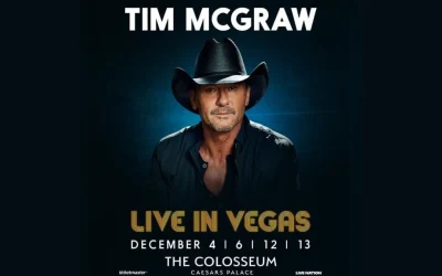 Tim McGraw Announces Limited Las Vegas Run at Caesars Palace