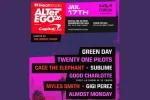 Green Day, Twenty One Pilots, Cage the Elephant Headline 2026 iHeartRadio ALTer EGO Festival