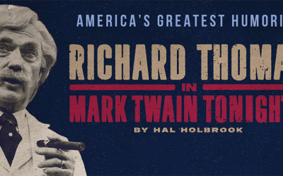 Mark Twain Tonight tickets on sale in Binghamton at Broome County Forum