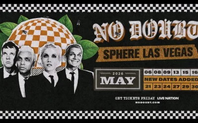 No Doubt Doubles Down on Vegas: Six New Sphere Shows Announced for 2026