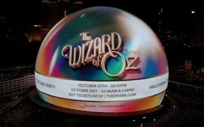 Sphere Invites Fans to Celebrate Halloween in the Land of Oz