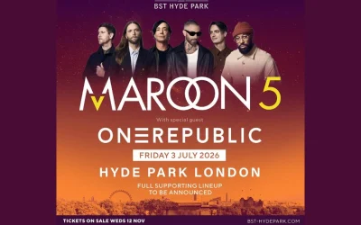 Maroon 5 and OneRepublic to Headline BST Hyde Park 2026