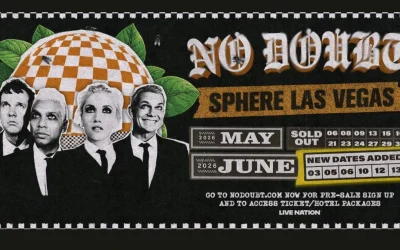No Doubt Extends 2026 Las Vegas Sphere Residency With Six Shows