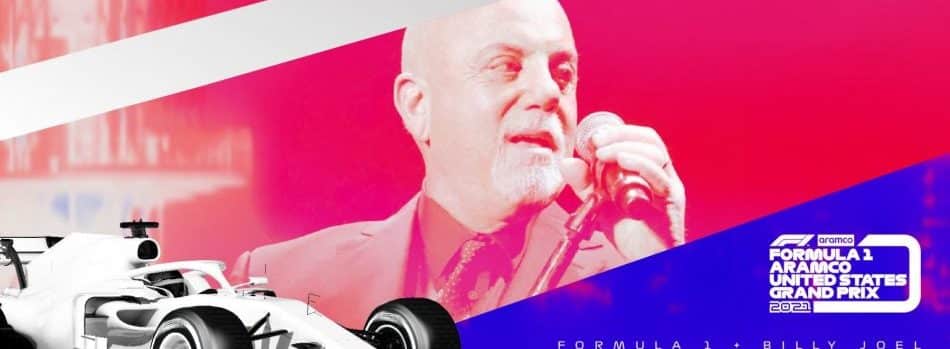 Billy Joel formula 1 poster