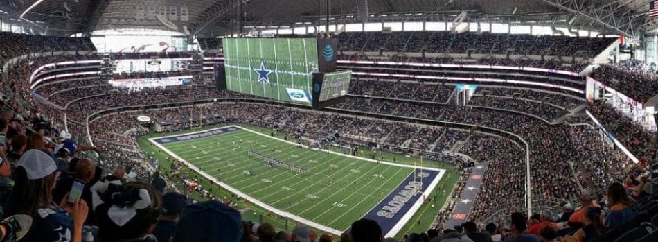 AT&T Stadium will host the CFP semifinal originally scheduled for the Rose Bowl