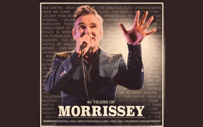 Morrissey Announces “40 Years Of Morrissey” Fall Tour