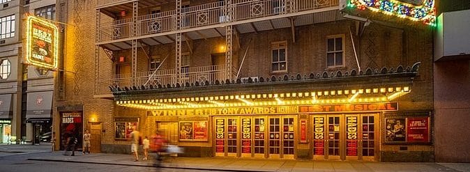 Jujamcyn theater walter kerr, which reopens with Hadestown later this year.