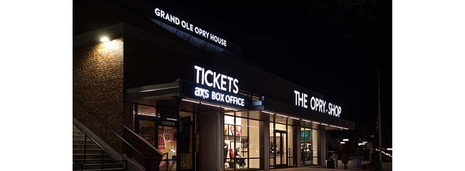 Opry Entertainment Group and AXS Announce Ticketing Agreement