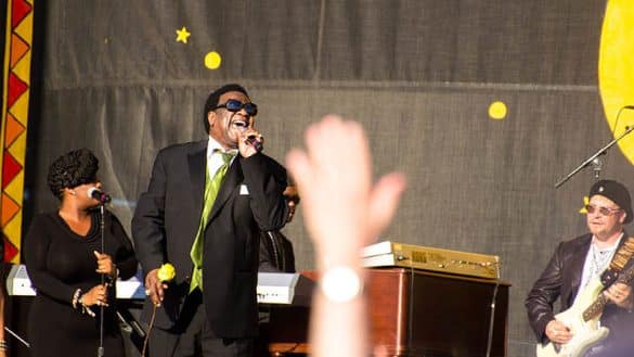 Al Green performs at Jazz Fest in New Orleans. He is one of the acts slated for this month's Cincinnati Music Festival thepipe26, CC BY 2.0 , via Wikimedia Commons