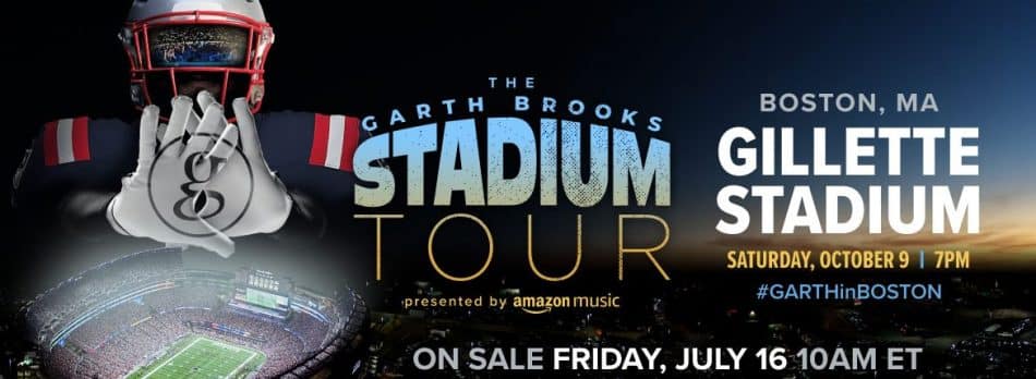 Garth Brooks Stadium Tour Gillette Stadium