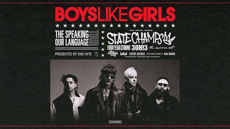Boys Like Girls Announce “Speaking Our Language” Tour Dates