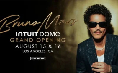Bruno Mars Set to Perform at Grand Opening of Intuit Dome
