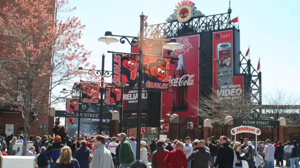 Camden Yards in Baltimore is one of several stadiums that would be impacted by the proposed legislation in Maryland