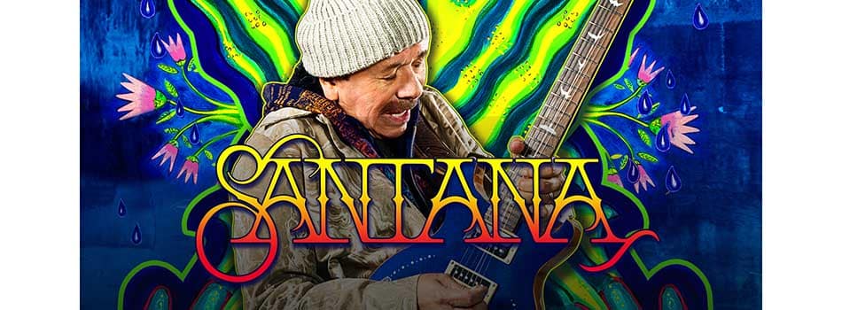 Santana Blessings and Miracles tour graphic
