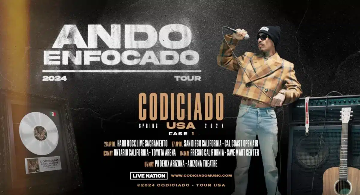 Codiciado Brings ‘Ando Enfocado’ Tour to U.S.