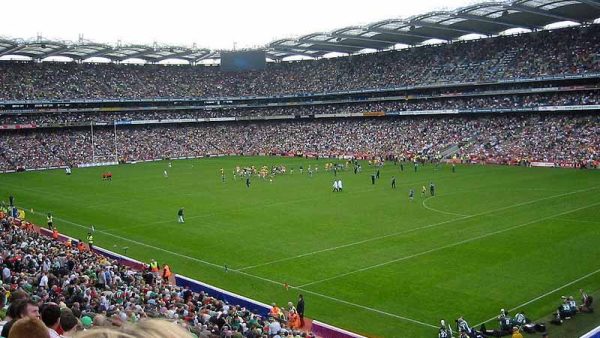 All-Ireland GAA contest at Croke Park (Tolivero, Public domain, via Wikimedia Commons)