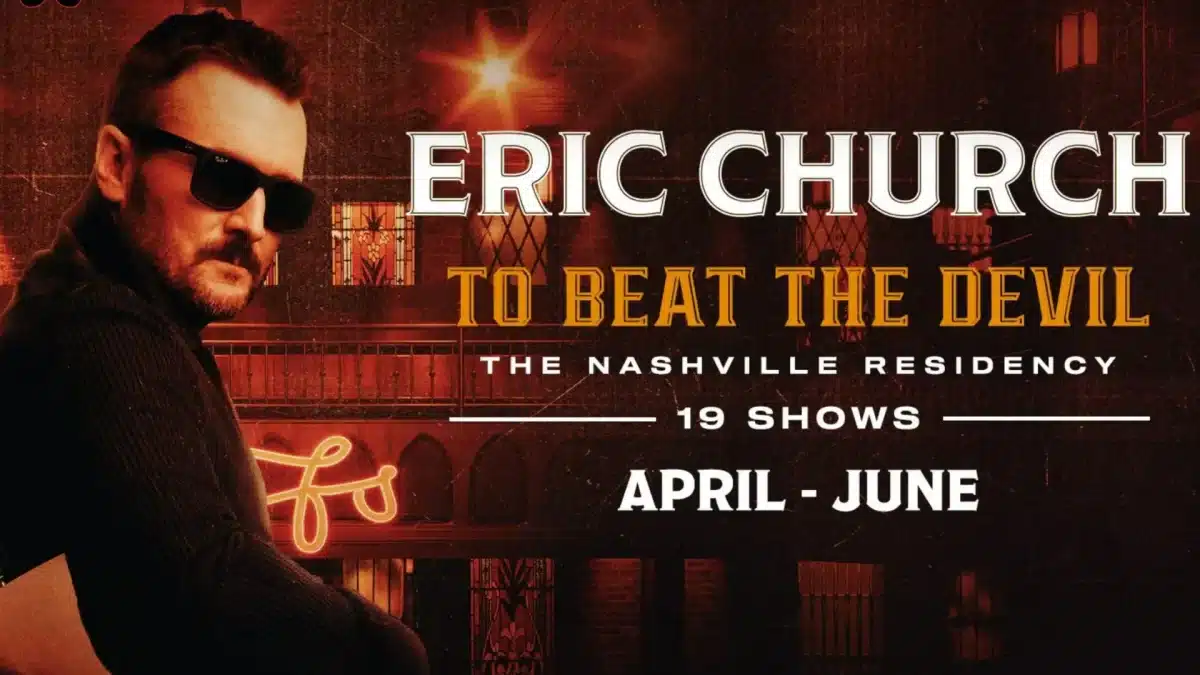 Eric Church Announces 19-Show Residency at Nashville Bar