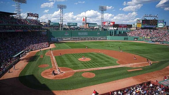 Fenway Park in Boston photo by User Jared Vincent on Flickr, CC BY 2.0 , via Wikimedia Commons
