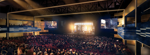 HARD ROCK LIVE Sacramento (artists rendering)